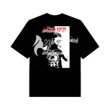 Black Jhea-inspired wrestling t-shirt with Scarface film and Addicted to the Heat design elements