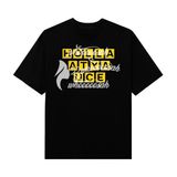 Black Jhea-inspired graphic t-shirt inspired by Jey's Rhea Waffle House segment