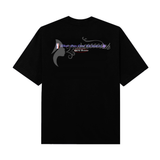 MonJey Night Mami Jhea-inspired wrestling tee featuring custom sports-style logo with 'Where Main Event Ish Happens' and brutality slogan with a skull hand gesture